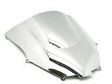 Kawasaki Ninja Zx-9R Chrome Double Bubble Windscreen Shield 2000-2005